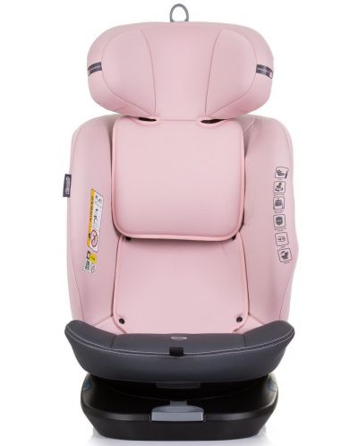 Столче за кола Chipolino - Motion, 360°, I-size, 40-150 cm, фламинго - 4
