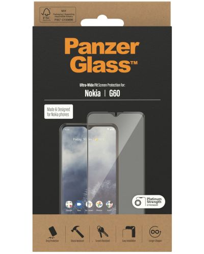 Стъклен протектор PanzerGlass - Case Friend, Nokia G60 - 3