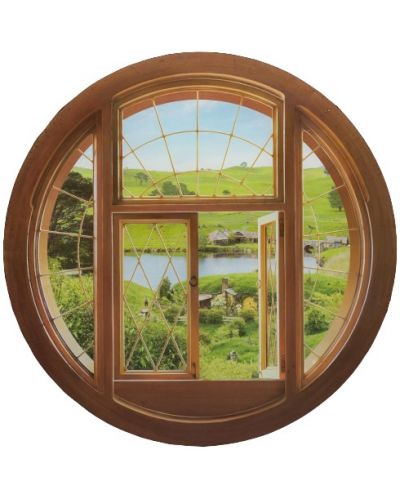 Стикер за стена Weta Movies: The Hobbit - Hobbit Window, 70 cm - 1
