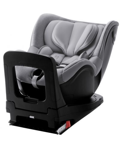 Столче за кола Britax Romer - Dualfix, с IsoFix, i-Size, 40-87 cm, Grey Marble