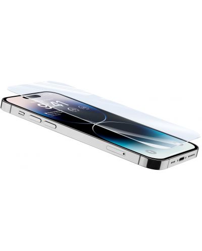 Стъклен протектор Cellularline - Tetra, iPhone 14 Plus/Pro Max - 1