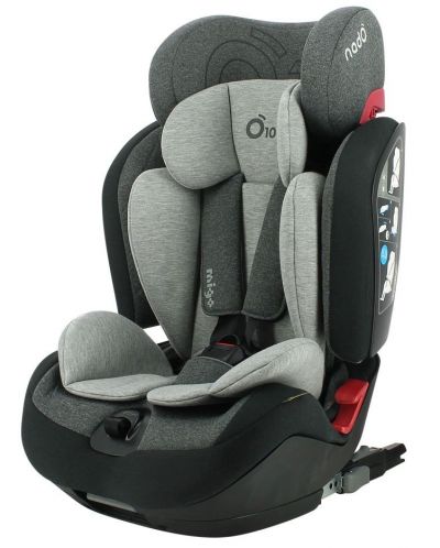 Столче за кола Nado - с IsoFix, 9-36 kg, Black Stone - 1