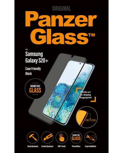 Стъклен протектор PanzerGlass - Case Friend, Galaxy S20 Plus - 2