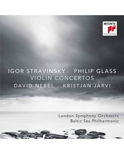 David Nebel - Stravinsky &amp; Glass: Violin Concertos (CD)