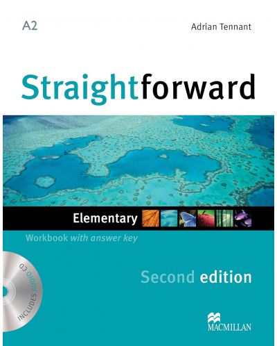 Straightforward 2nd Edition Elementary Level: Workbook with Key / Английски език: Работна тетрадка с отговори - 1