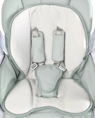 Столче за хранене и люлка 2 в 1 Caretero - Indigo, Light Grey  - 4