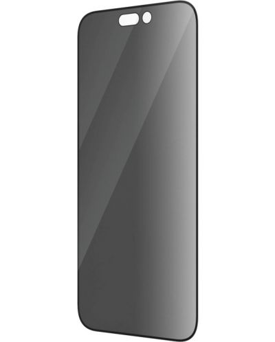 Стъклен протектор PanzerGlass - Privacy AntiBact UWF, iPhone 14 Pro Max - 5