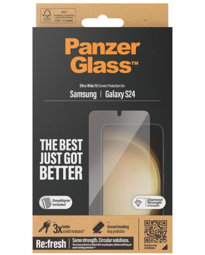Стъклен протектор PanzerGlass - UWF, Galaxy S24 - 3