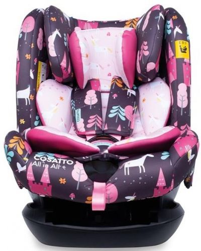 Столче за кола Cosatto - All in All +, 0-36 kg, с IsoFix, Unicorn land - 3