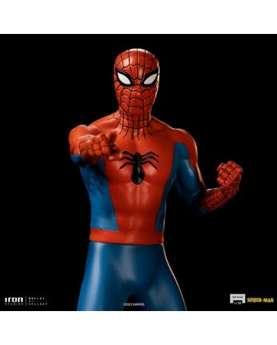 Статуетка Iron Studios Marvel: Spider-Man - Spider-Man (60's Animated Series) (Pointing) - 9