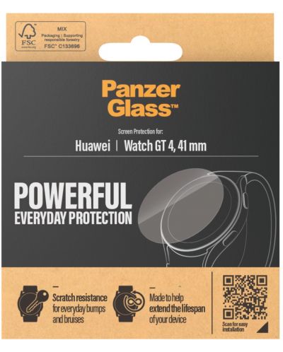 Стъклен протектор за часовник PanzerGlass - Huawei GT4, 41 mm - 3