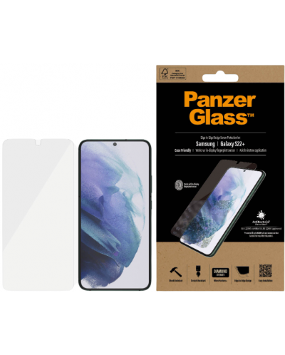 Стъклен протектор PanzerGlass - AntiBact CaseFriend, Galaxy S22 Plus - 3