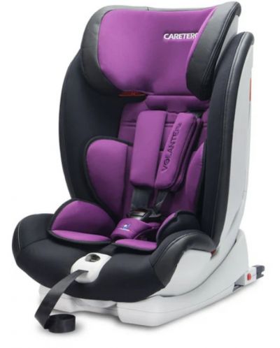Столче за кола Caretero - Volante Fix, IsoFix, 9-36 kg, Purple - 3