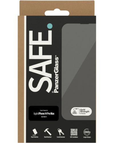 Стъклен протектор Safe - UWF, iPhone 14 Pro Max - 3