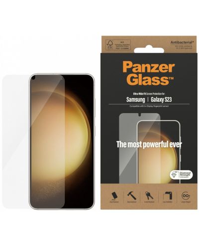 Стъклен протектор PanzerGlass - AntiBact CaseFriend, Galaxy S23 - 3