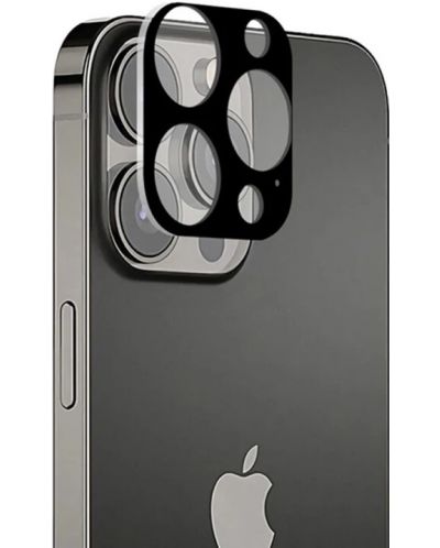 Стъклен протектор Techsuit - Lens Camera, iPhone 15 Pro, черен - 1