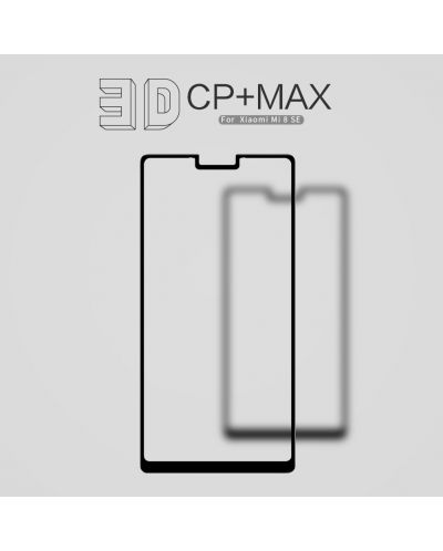 Стъклен протектор Nillkin - 3D CP Plus Max, Xiaomi Mi 8 SE, черен - 6