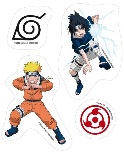 Стикери ABYstyle Animation: Naruto - Team 7 - 2