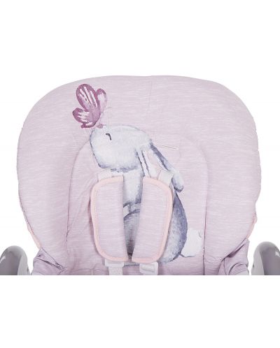 Столче за храненe KikkaBoo - Sweet Nature, Rabbit, розово - 6