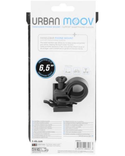 Поставка за велосипед TnB - Urban Moov, 6.5'', черна - 6