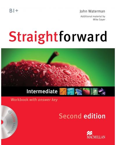 Straightforward 2nd Edition Intermediate Level: Workbook with Key / Английски език: Работна тетрадка с отговори - 1