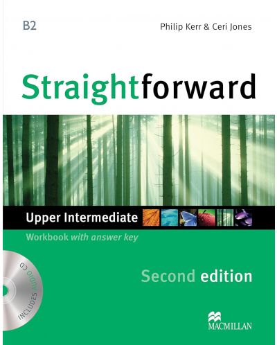 Straightforward 2nd Edition Upper Intermediate Level: Workbook with Key / Английски език: Работна тетрадка с отговори - 1