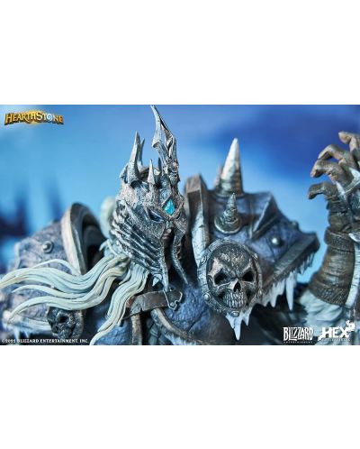 Статуетка HEX Collectibles Games: Hearthstone - The Lich King, 48 cm - 8