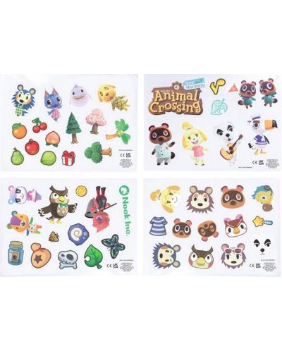 Стикери Paladone Games: Animal Crossing - Characters - 1