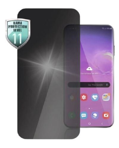 Стъклен протектор Hama - Privacy, Galaxy A52/A52S, черен - 1