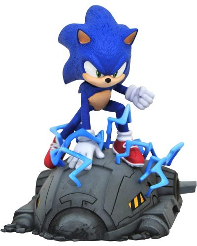 Статуетка Diamond Select Games: Sonic The Hedgehog - Sonic, 13 cm