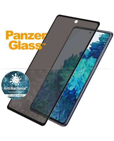 Стъклен протектор PanzerGlass - Privacy AntiBact CaseFriend, Galaxy S20 FE - 2