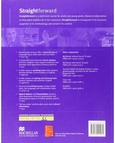 Straightforward Advanced: Student's Book with CD-ROM / Английски език (Учебник + CD-ROM) - 2