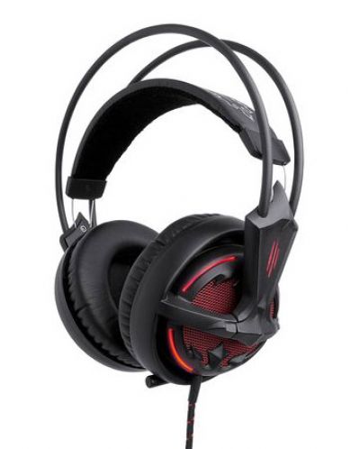 Гейминг слушалки SteelSeries - Siberia Diablo III USB, черни