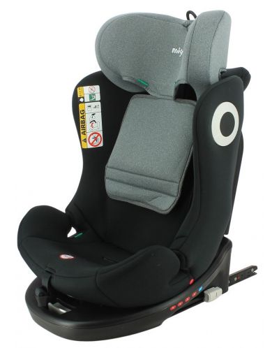 Столче за кола Migo - Vivo, i-Size, с IsoFix, 360°, 40-150 cm, Grey - 2