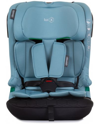 Столче за кола Chipolino - LuxX, IsoFix, i-Size, 76-150 cm, зелено - 3