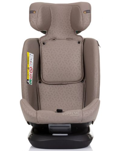 Столче за кола Chipolino - Supreme, 360°, IsoFix, i-Size, 40-150 cm, макадамия - 4