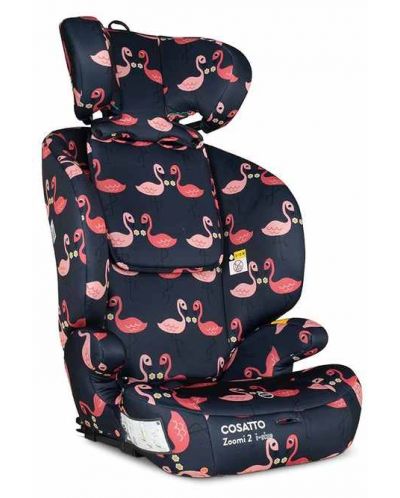 Столче за кола Cosatto - Zoomi 2 i-Size, 76-150 cm, Pretty Flamingo - 8