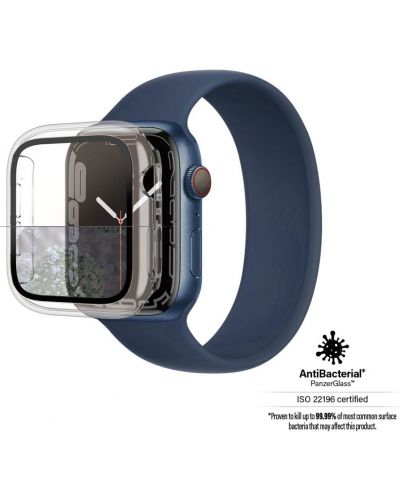 Стъклен протектор PanzerGlass - AntiBact, Apple Watch 7, 45 mm - 6