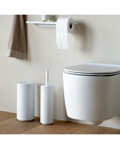 Стойка за резервна тоалетна хартия Brabantia - MindSet, Mineral Fresh White - 9