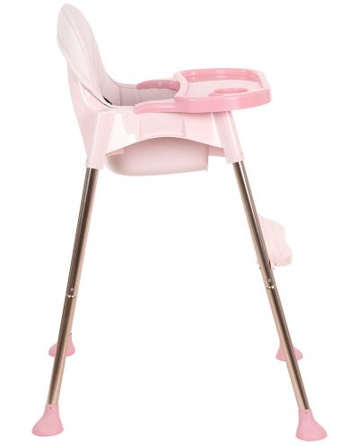 Столче за хранене KikkaBoo - Sky-High, Pink - 3