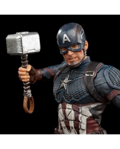 Статуетка Iron Studios Marvel: Avengers - Captain America Ultimate, 21 cm - 5