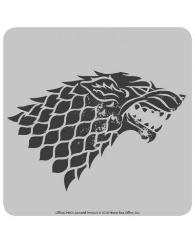 Подложки за чаши Half Moon Bay - Game of Thrones: Stark, 6 броя - 1