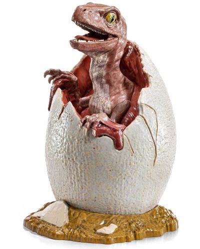 Статуетка The Noble Collection Movies: Jurassic Park - Raptor Egg (Life Finds A Way) (30th Anniversary), 12 cm - 2