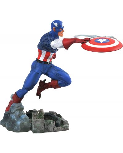 Статуетка Diamond Select Marvel: Avengers - Captain America, 25 cm - 3