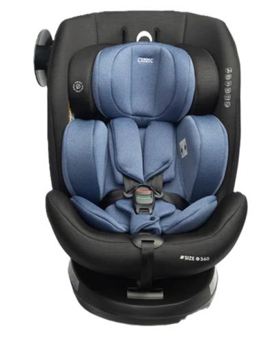 Столче за кола Caretero - Commo, IsoFix, i-Size, 40-150 cm, Navy - 2