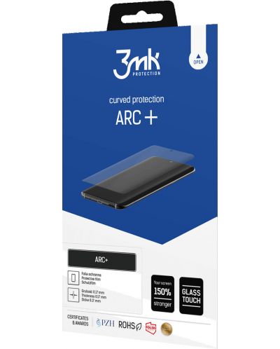 Стъклен протектор 3mk - ARC Plus, Galaxy S22 Ultra 5G - 1