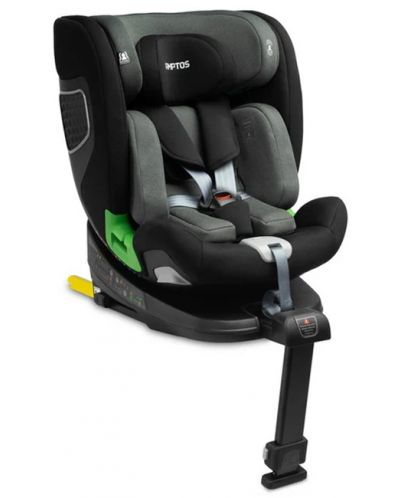 Столче за кола Caretero - Kamptos, IsoFix, i-Size, 40-150 cm, Grey - 1