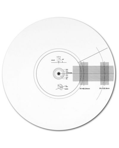 Стробоскоп диск Pro-Ject - Strobe It, черен/бял - 2