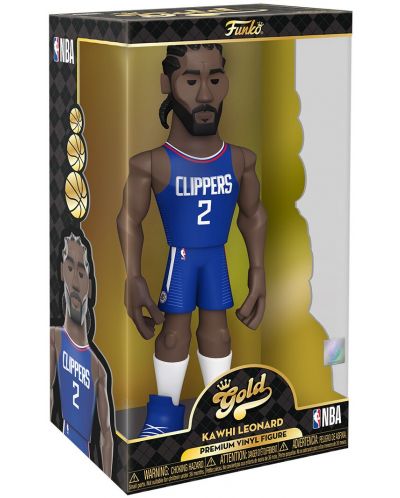 Статуетка Funko Gold Sports: Basketball - Kawhi Leonard (Los Angeles Clippers), 30 cm - 3