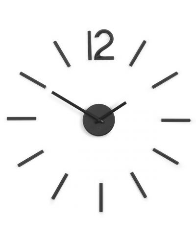 Стенен часовник Umbra - Blink, черен - 2